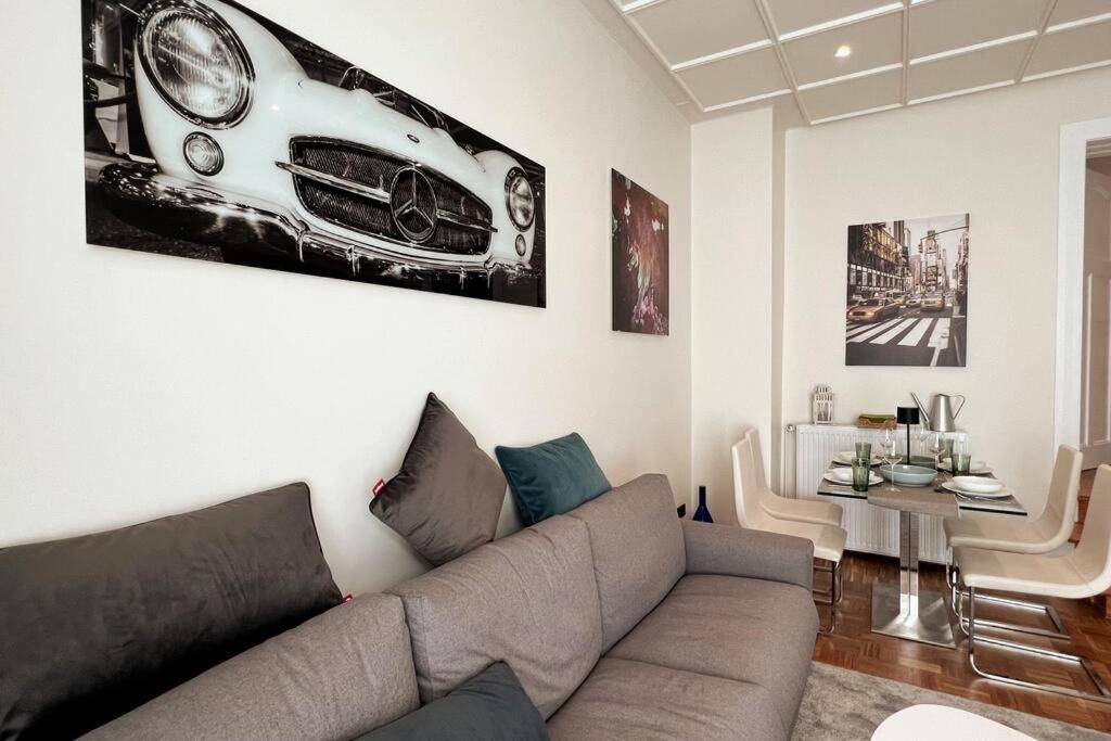 Soul-Apartment Terrasse Privat-Parkplatz Boxspringbett 55Zoll Tv Wlan Leipzig Exterior foto
